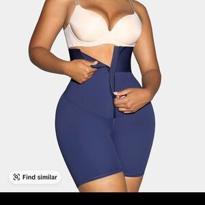SHAPELlX High-Waist Navy Shapewear Shorts